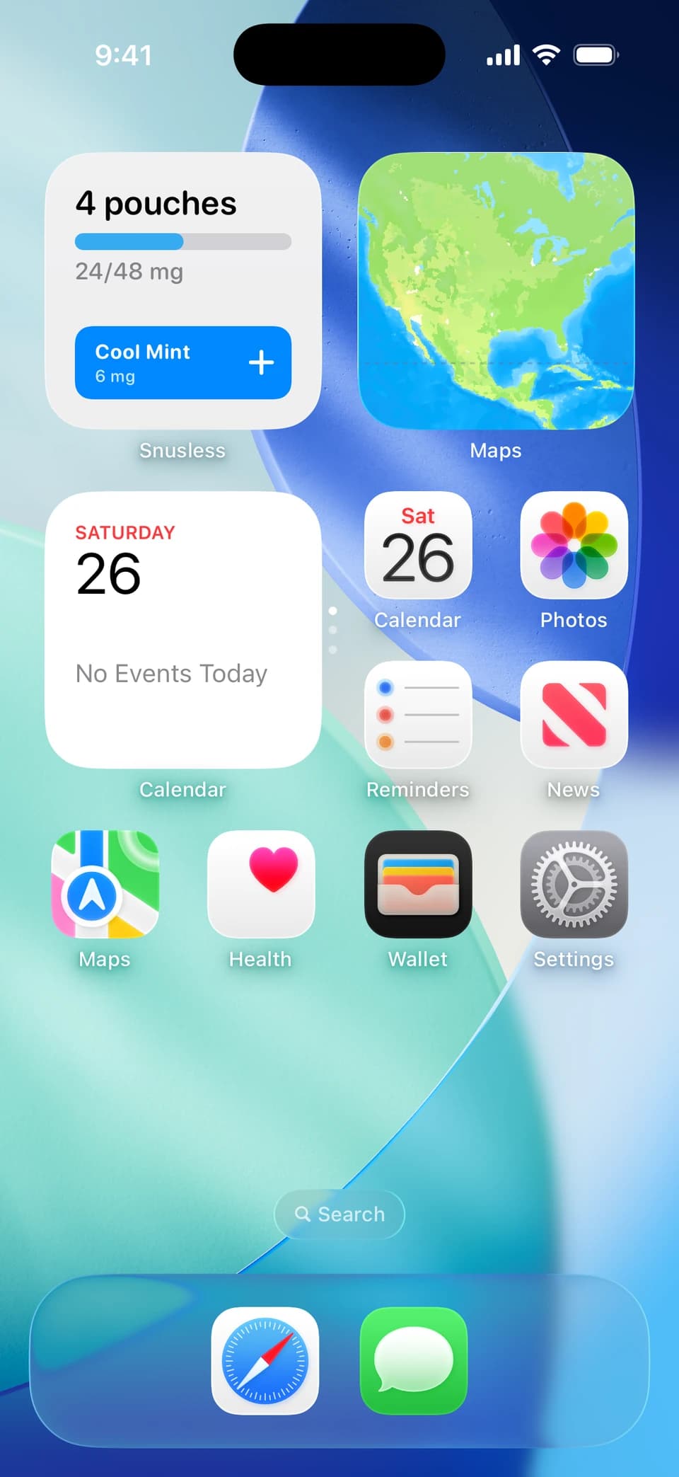 Home Screen Widget